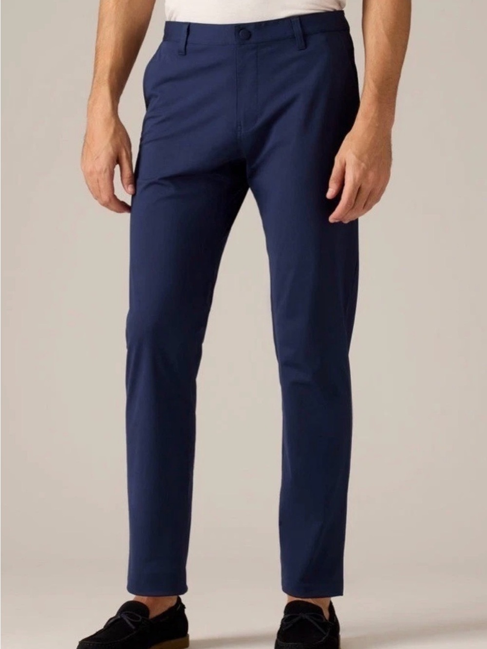 RHONE Navy Performance Chinos 38 athletic golf pants
